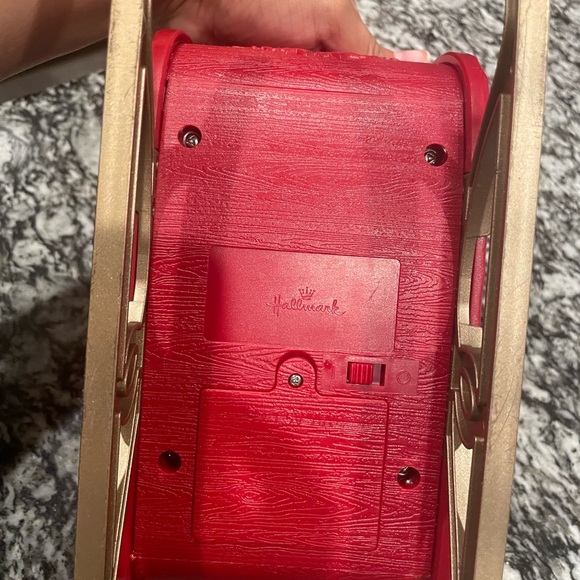 Hallmark Twinkling Sleigh Ride Snowman Techno Plush, snowman, collectible - Picture 8 of 8